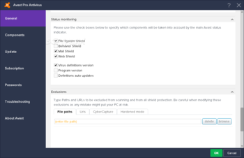 Avast Pro Antivirus screenshot 35