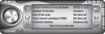 avast! Pro Antivirus screenshot