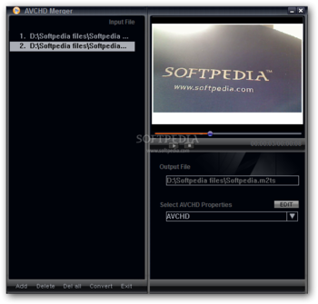 AVCHD Merger screenshot