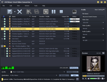 AVCWare Total Video Converter Plus screenshot 2