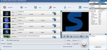 Avdshare Video Converter screenshot 5