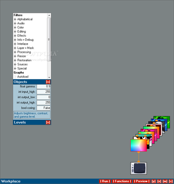 AVE Visual Editor screenshot