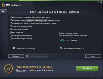 AVG AntiVirus screenshot 13