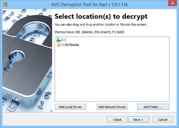 AVG Decryption Tool For Bart screenshot 2