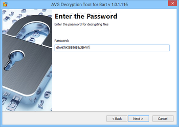 AVG Decryption Tool For Bart screenshot 4