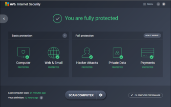 AVG Internet Security - Unlimited screenshot