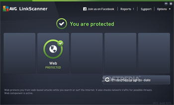 AVG LinkScanner screenshot