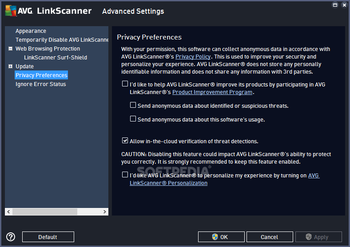 AVG LinkScanner screenshot 8