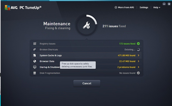 AVG PC TuneUp screenshot 2