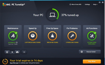 AVG PC TuneUp screenshot 3