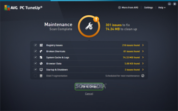 AVG TuneUp screenshot 3