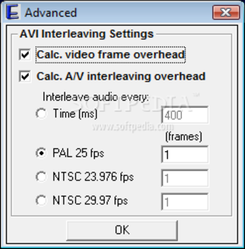 AVI Bitrate Calculator screenshot 3