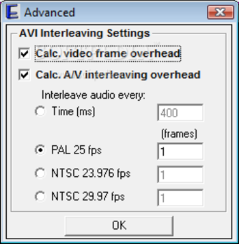 AVI Bitrate Calculator screenshot 6