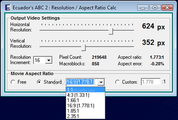 AVI Bitrate Calculator screenshot 7