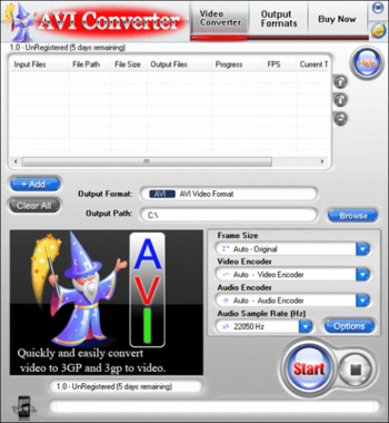 AVI Converter screenshot