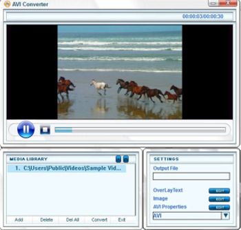 AVI Converter screenshot