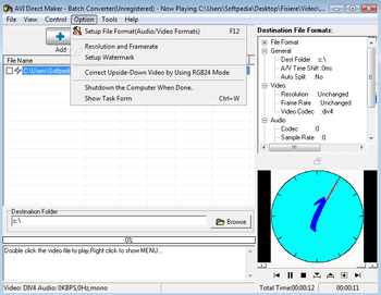 AVI Direct Maker - Batch Converter screenshot 3