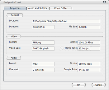 AVI DivX to DVD SVCD VCD Converter screenshot 4