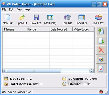 AVI DivX/Xvid Video Joiner screenshot 2