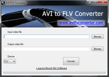 AVI FLV Converter screenshot