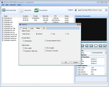 AVI-FLV-MP4-WMV Converter screenshot 4