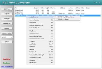 AVI MP4 Converter screenshot 2
