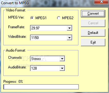 AVI MPEG Video Converter screenshot 2
