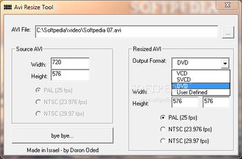 Avi Resize Tool screenshot 2