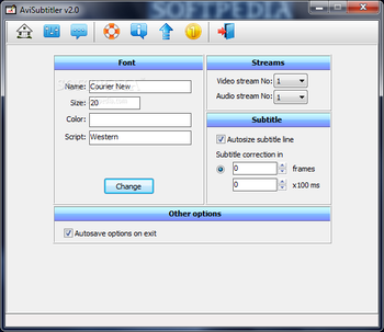 AVI Subtitler screenshot 3