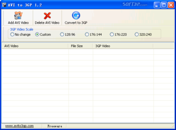 AVI to 3GP screenshot 2