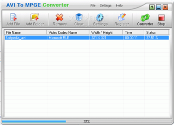 AVI To MPEG Converter screenshot 2