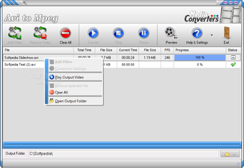 Avi to Mpeg screenshot 3