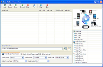 Avi Video Converter screenshot
