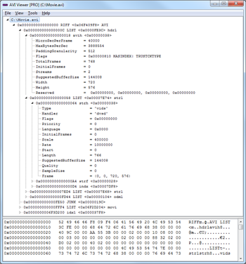 AVI Viewer screenshot