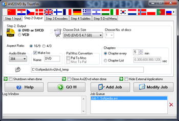 Avi2Dvd screenshot 2