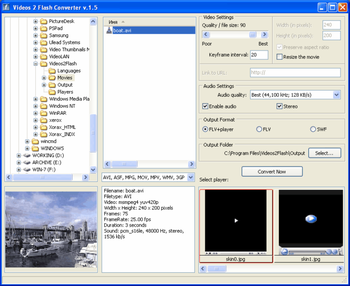 AVI2Flash Converter screenshot 3