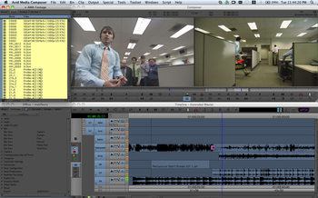 Avid Media Composer screenshot