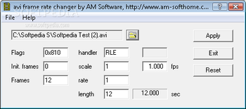 AVIFrate screenshot