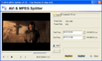 AVI/MPEG/RM/WMV Splitter screenshot 2