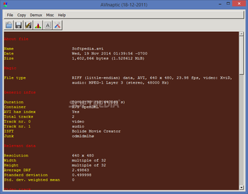 AVInaptic screenshot