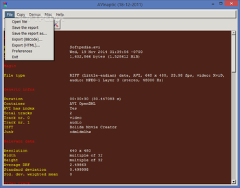 AVInaptic screenshot 2