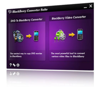 Aviosoft Blackberry Converter Suite screenshot