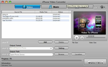 Aviosoft iPhone Video Converter screenshot 2