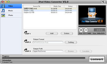 Aviosoft iPod Video Converter screenshot 3