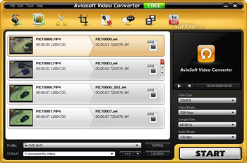 Aviosoft Video Converter Free screenshot 2