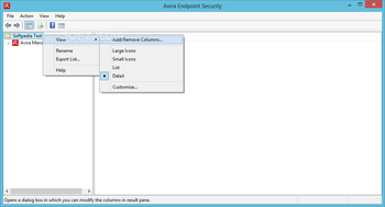 Avira Endpoint Security screenshot