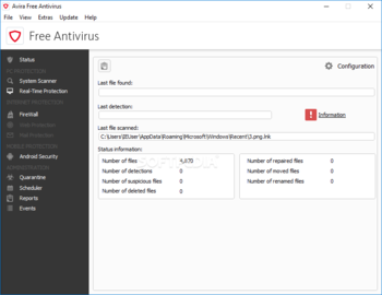 Avira Free Antivirus screenshot 4
