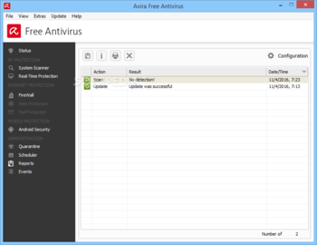 Avira Free Security Suite screenshot 12