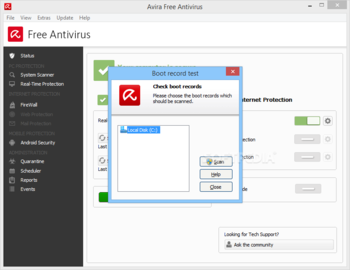 Avira Free Security Suite screenshot 14