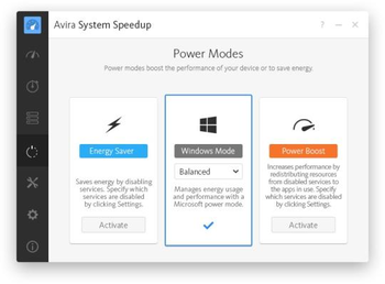 Avira Free System Speedup screenshot